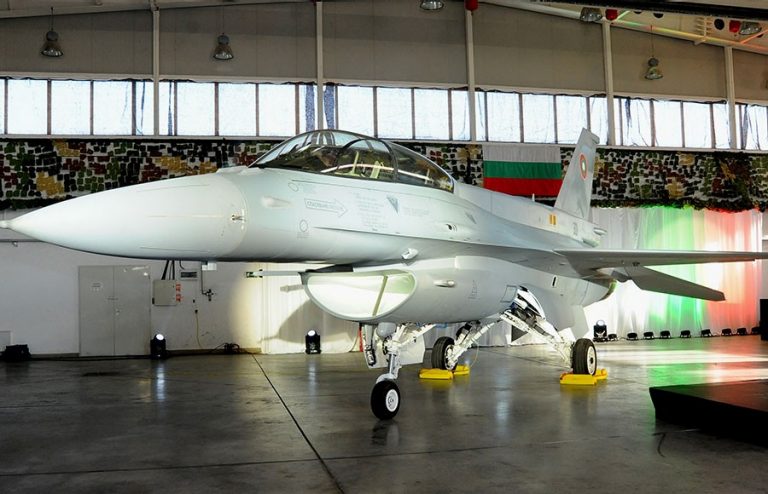 Lockheed Martin and Bulgaria Mark Arrival of First Bulgaria F-16 Block 70 Jet